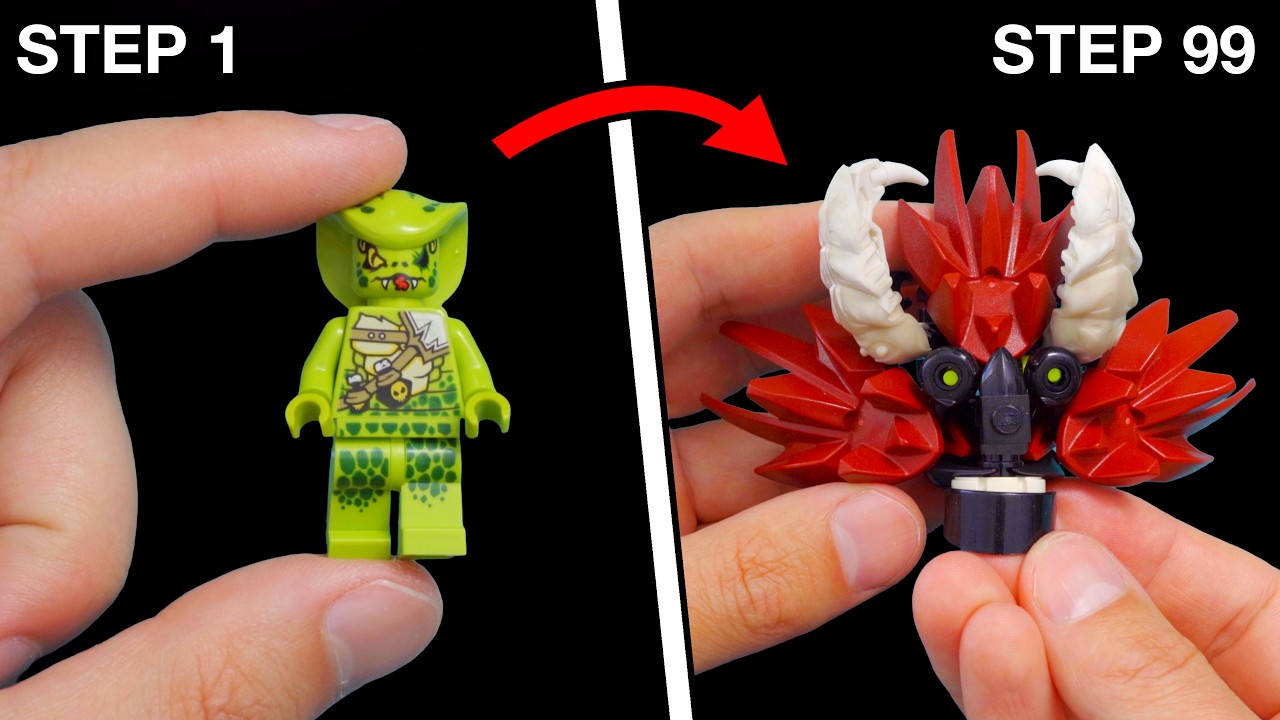 I Built a Zelda Boss with random LEGO!