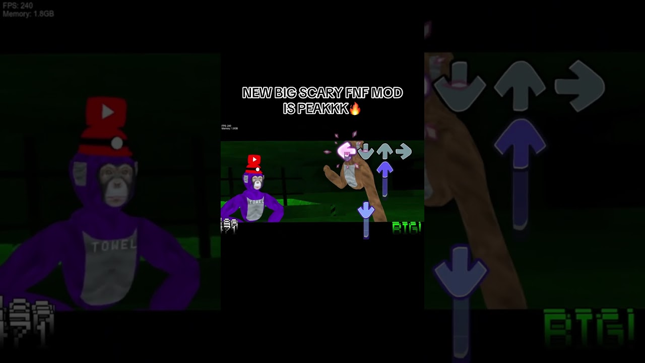 Download link in the description! 🤑 #fnf #fnfmod #bigscary #fyp