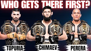 The Race for 3 Belts: Who Becomes UFC’s First Triple Champion?