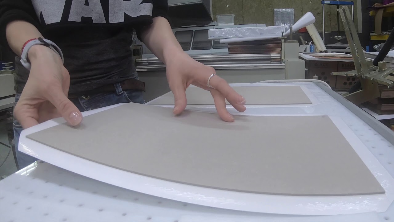 Каширование (кашировка) - YouTube