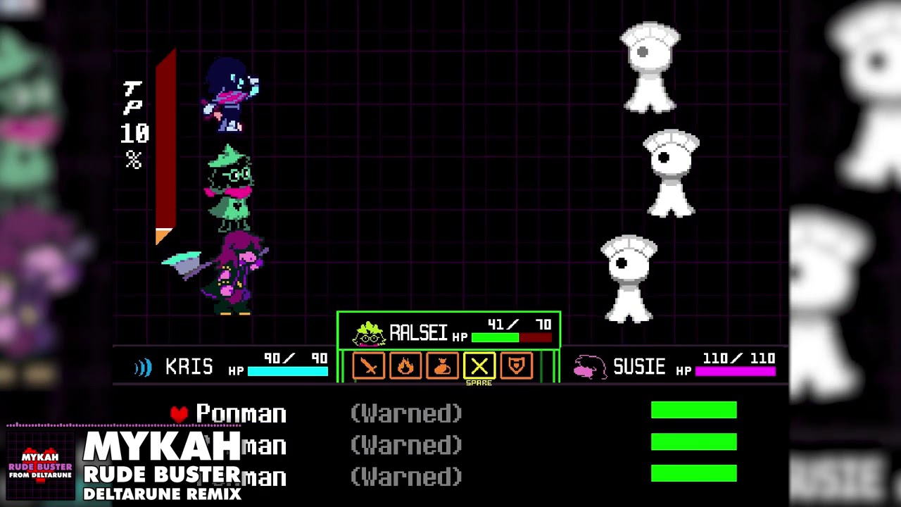 Deltarune - Rude Buster (Electro House Remix)