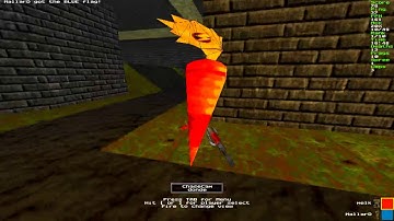 Zig Zag Karrot on Beavers map Quake 2 CTF RailwarZ