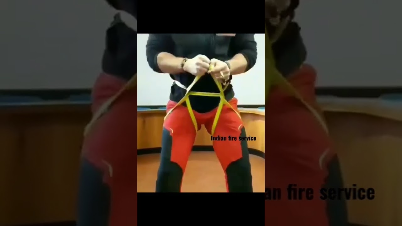 Knot Rescue Loop Emergency Harness (180 cm flat sling) knot fire 