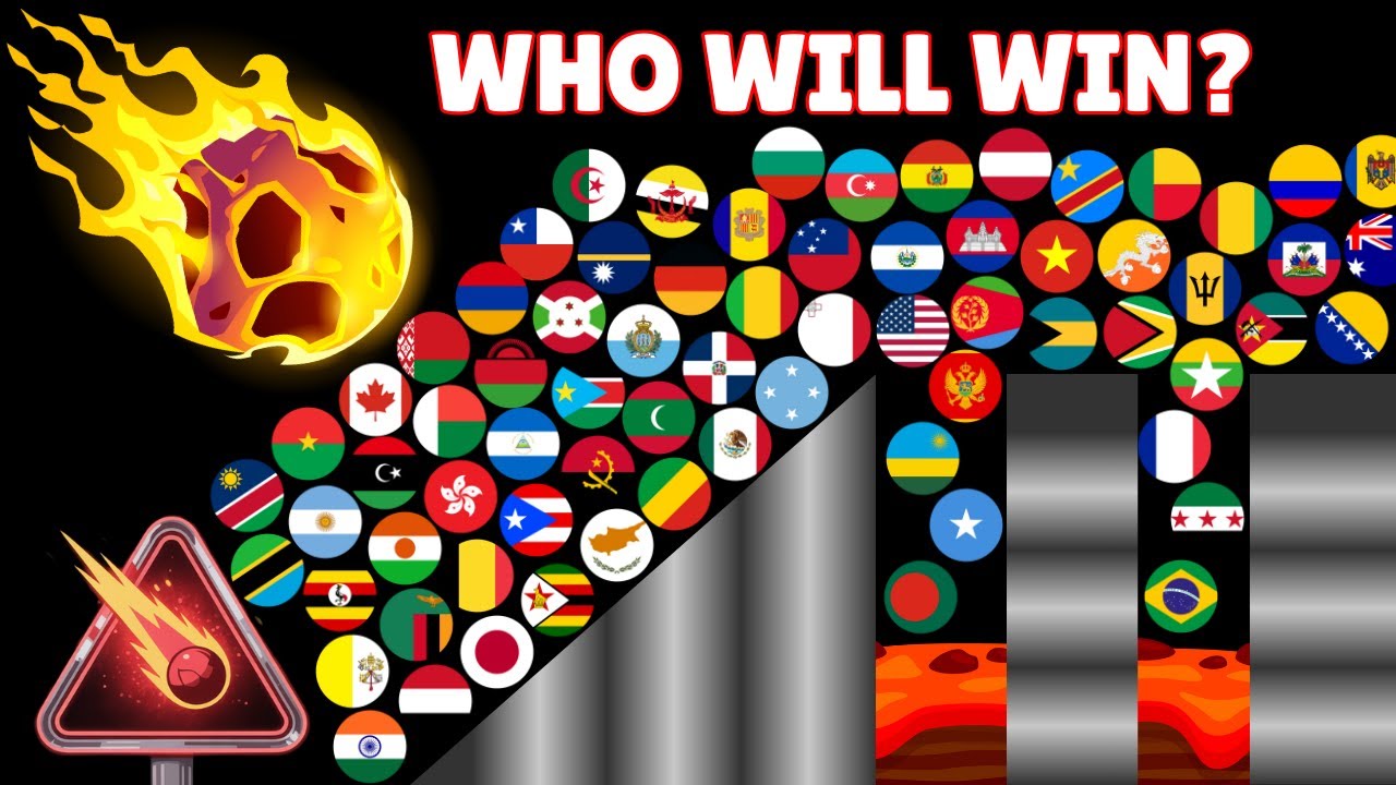 150 Countries, Only 1 Winner: Last Marble Showdown! #2