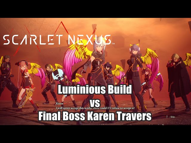 Scarlet Nexus: How To Beat Karen Travers