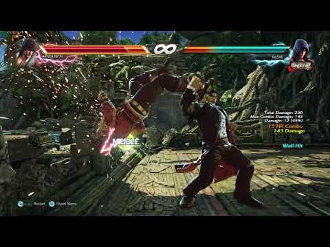 Tekken 7 Jin Kazama High Damage Combo