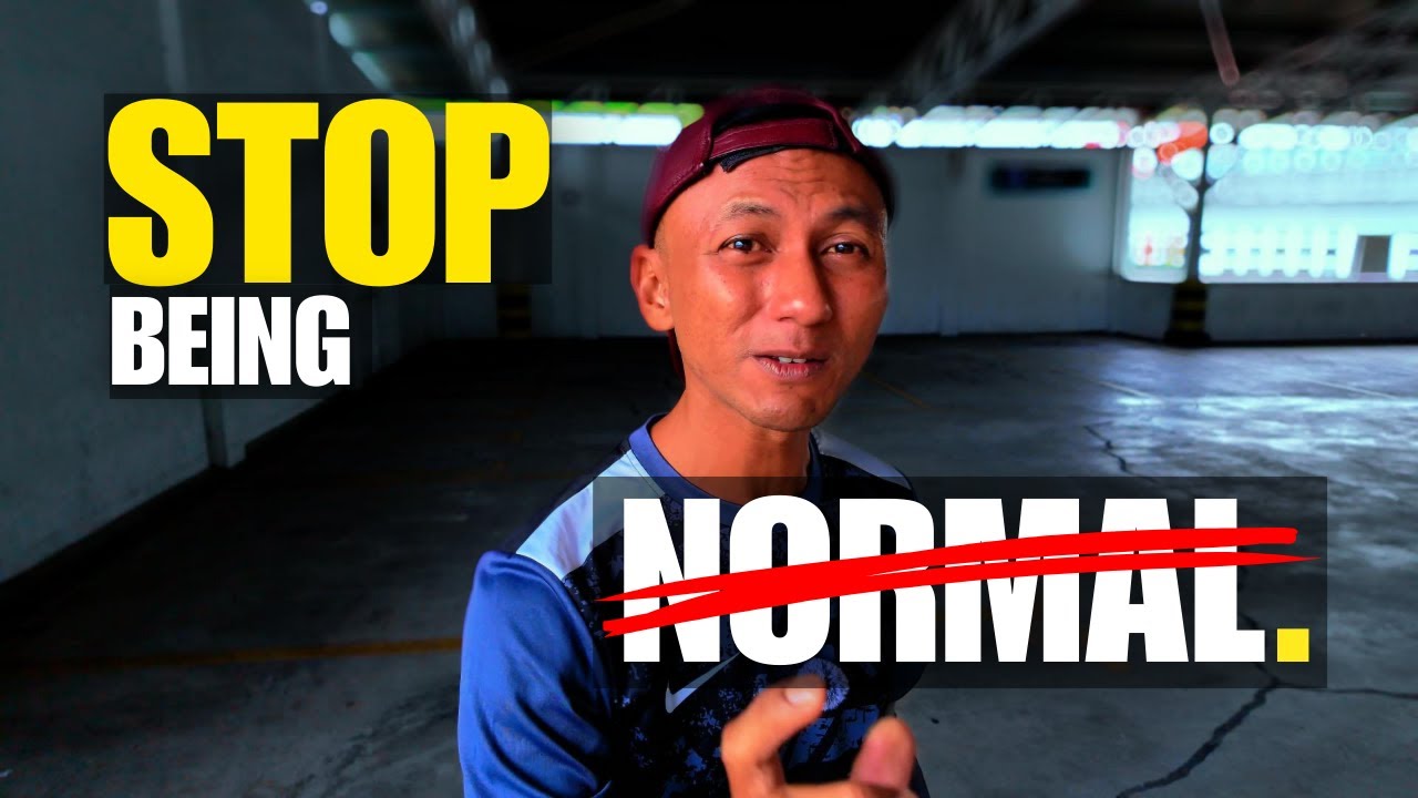 This is why being “normal” is holding you back (The truth)