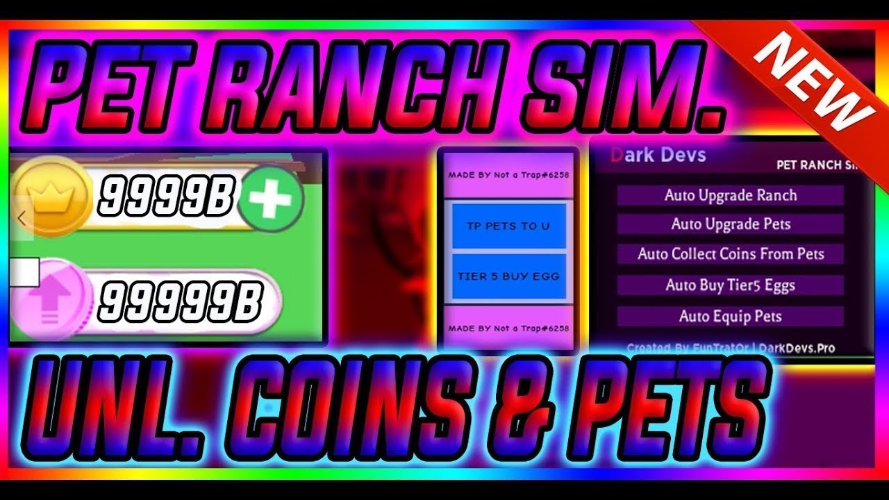 Pet Rancher 2 Script NEW Script Pet Ranch Simulator!!!! - YouTube