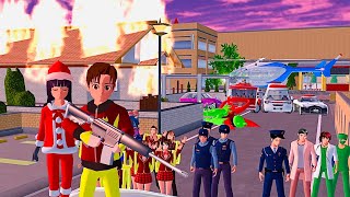 Yuta Helped The Santa Mio Against Zombies