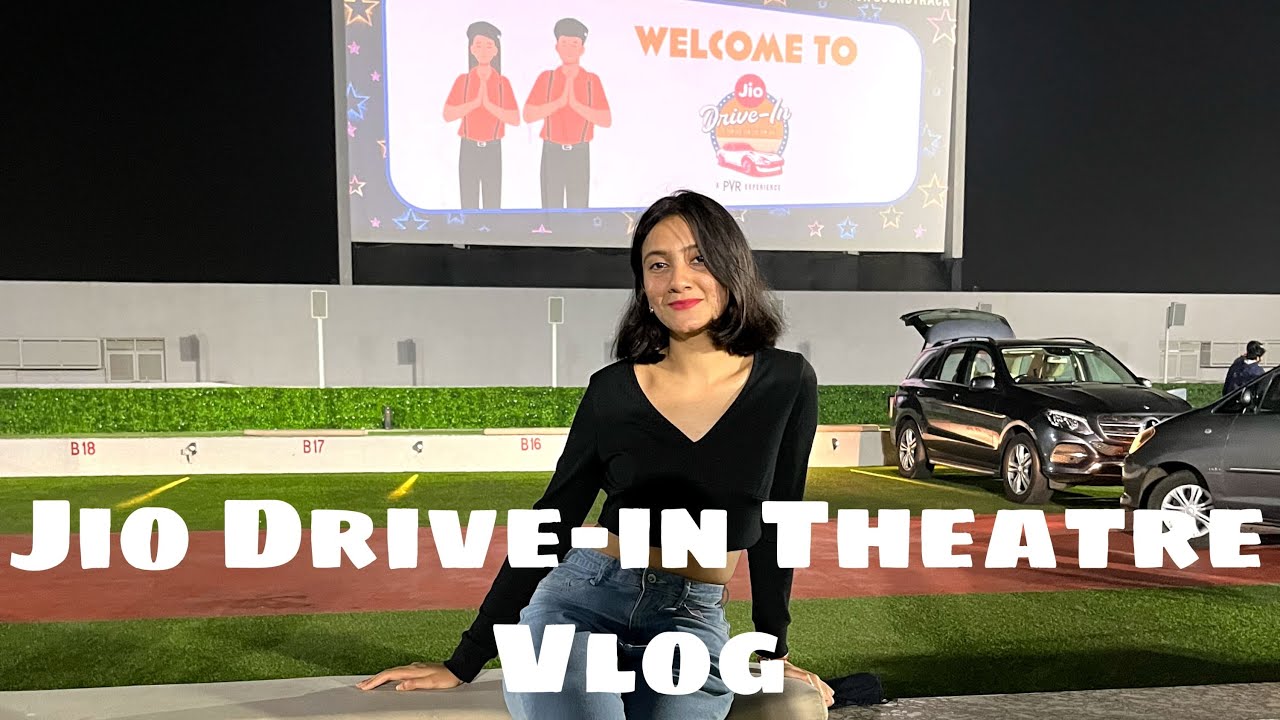Jio Drivein Theatre Vlog with Details Sharvika Bhagat Vlogs YouTube