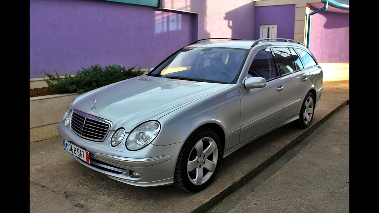 Mercedes E350 T-model W211 4matic 272hp 2005 FULL