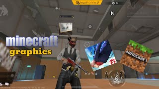 Finally, Minecraft mobile quality for all phones! 🔥🤯 | FREE FIRE MINECRAFT GRAPHICS screenshot 3