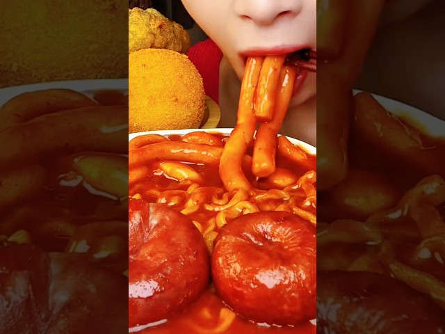 Mukbang Super Spicy Food