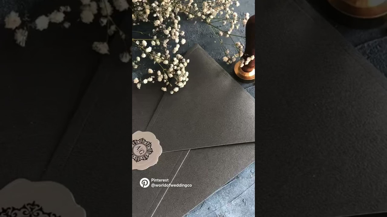 Luxury Wedding Invition Envelopes ✨💫