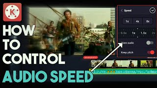 How to increase audio speed kinemaser | Kinemaster Audio Tips | How To Speed Up audio in Kinemaster screenshot 5