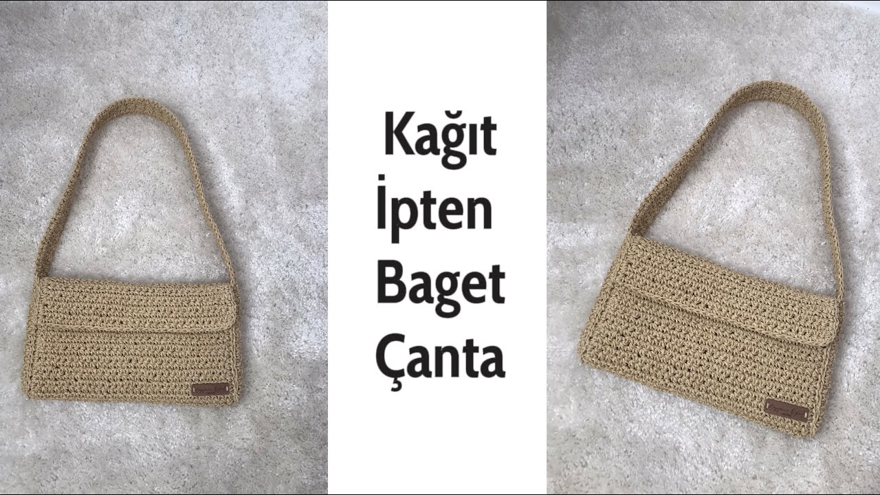 Kağıt İpten Baget Çanta I #markachallenge