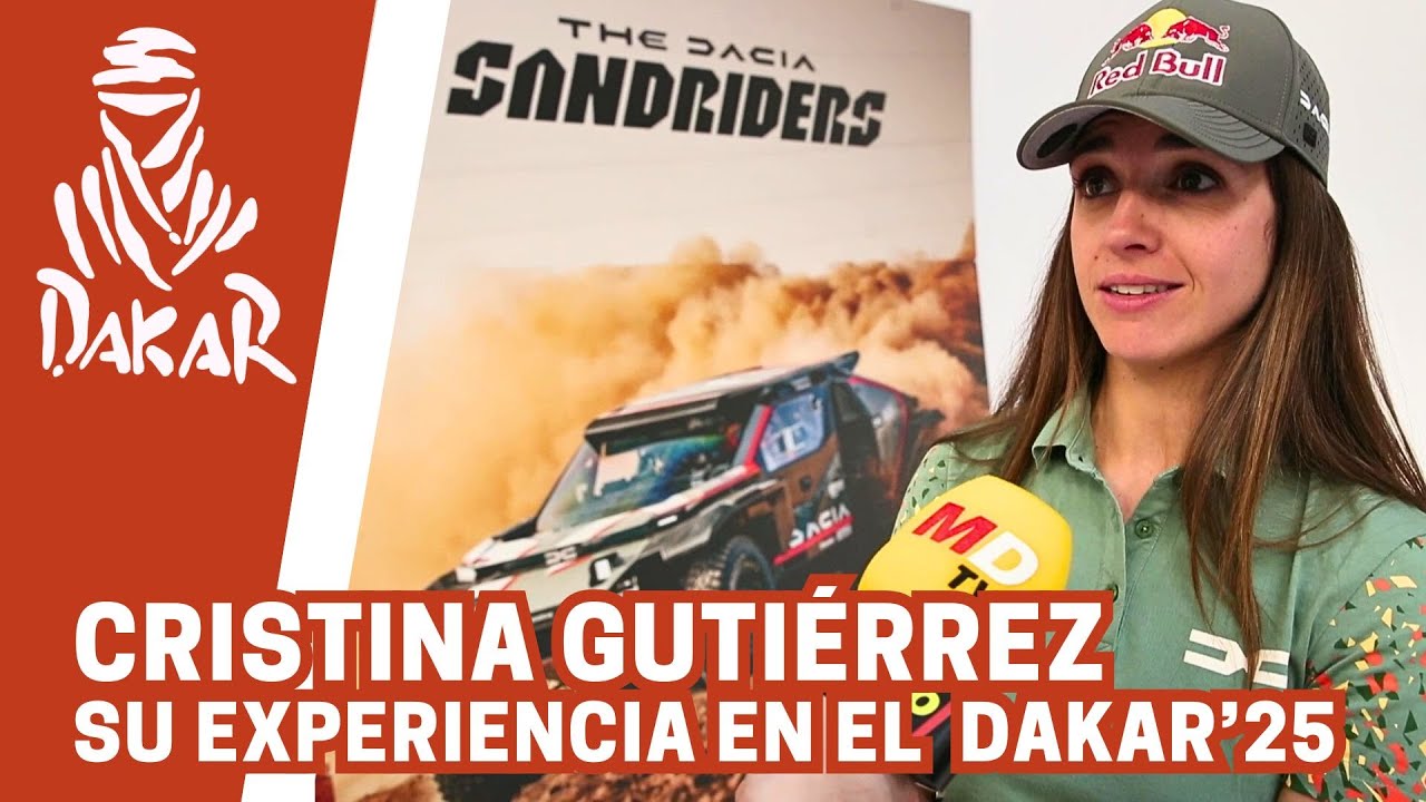 CRISTINA GUTIÉRREZ comparte con MD su Dakar 2025 con Dacia: "Me veo capaz de hacer un TOP5"