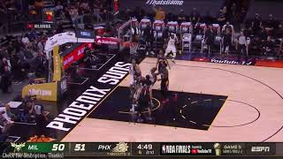 Final Crazy minutes comeback by Milwaukee Bucks vs Phoenix Suns Full GAME 5 Highlights NBA finals