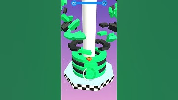 Stack Ball🍄Crash Platforms|Gameplay Walkthrough 08 #gaming #shorts #viral