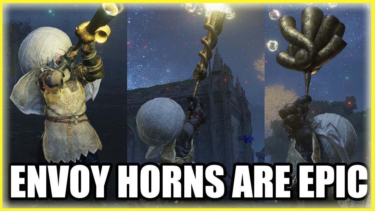 Elden Ring PVP Envoy's Horn Build Faith Bubble Thug YouTube