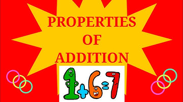 |PROPERTIES OF ADDITION| #propertiesofaddition