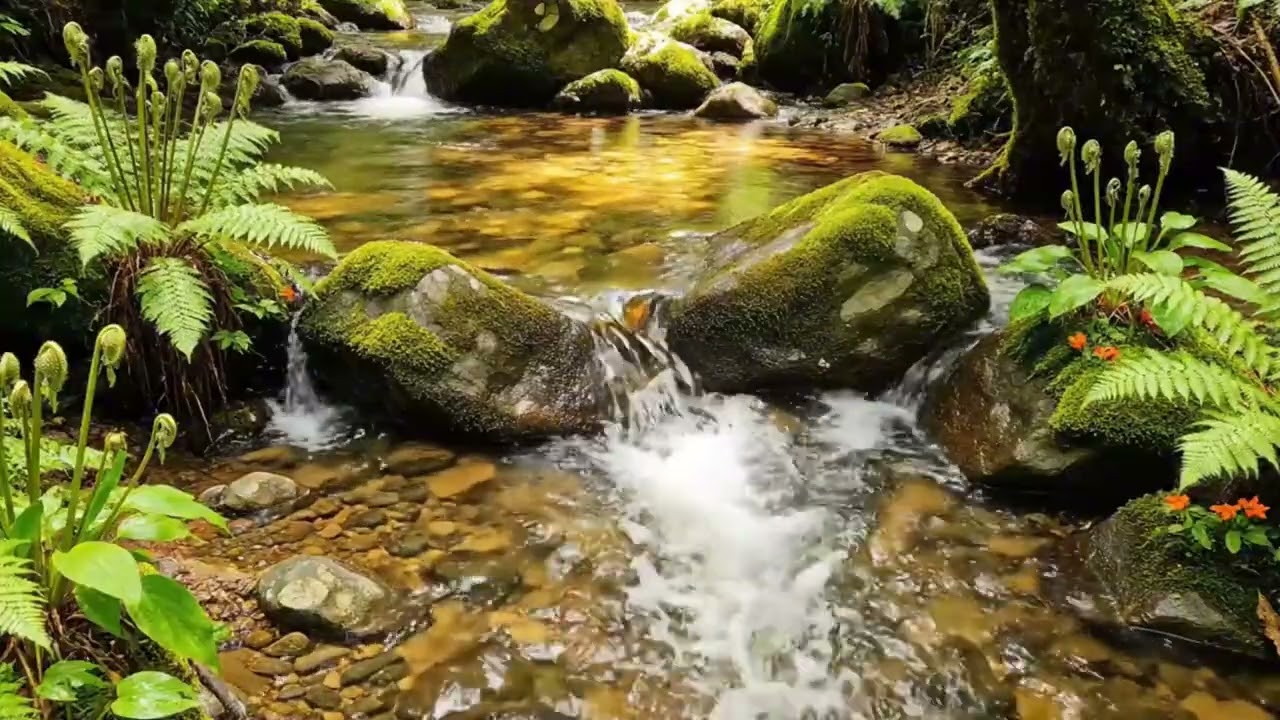 Gentle Alpine River | Soothing Sounds for Relaxation