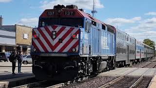 A Fun Day At The Crystal Lake Metra Station - 10/8/22