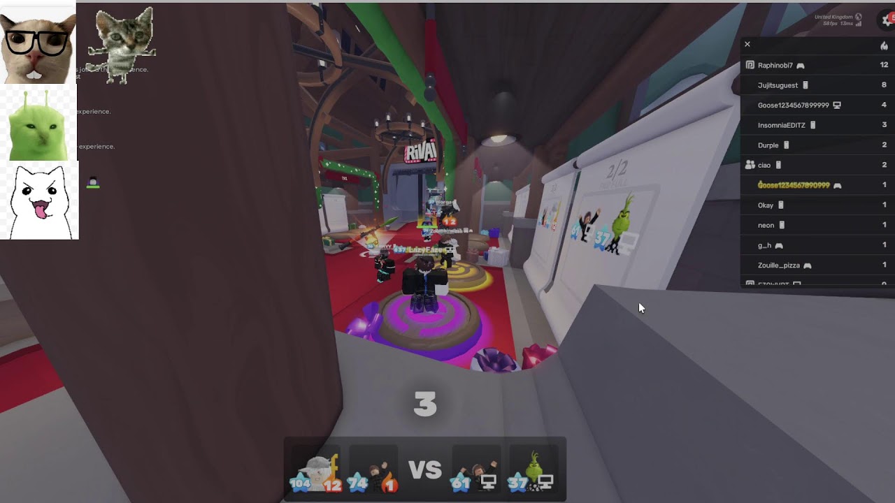 playing rivals (NO QUITTING