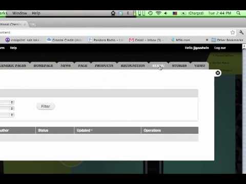 How to Create a Static Page