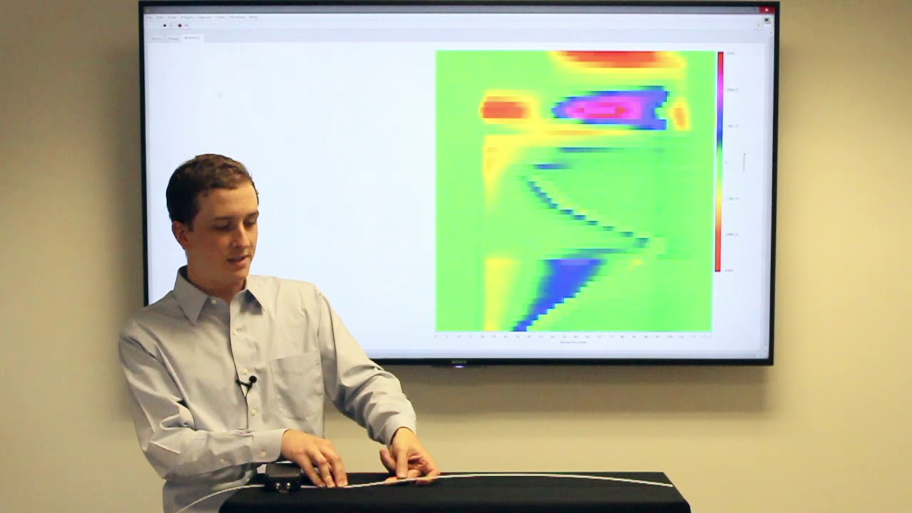 Sensuron Distributed Strain and Temperature Demonstration Video