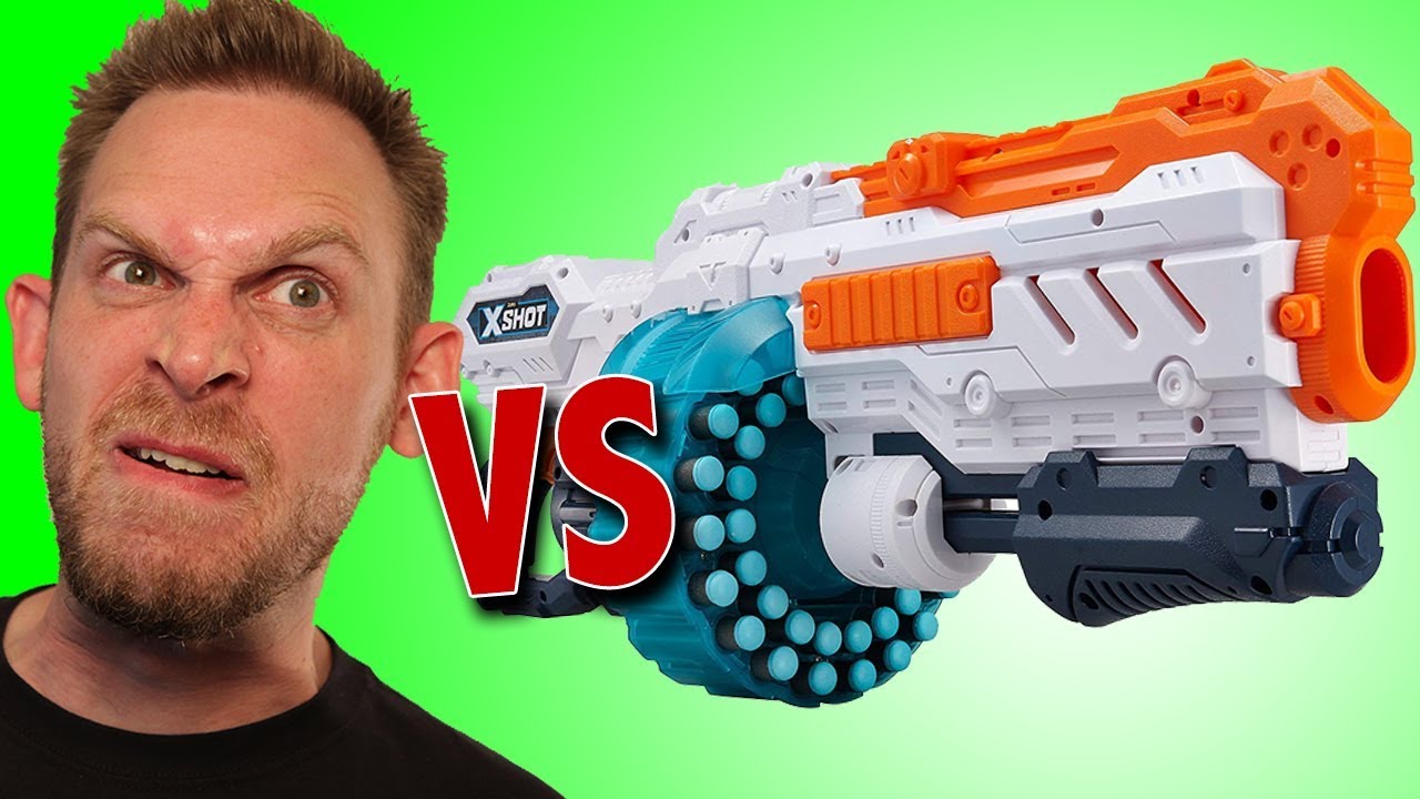 X-Shot Turbo Advance Blaster Unboxing - YouTube