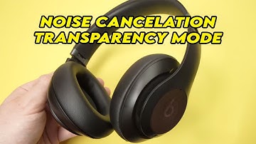 Beats Studio Pro: How to Turn ON & OFF Noise Cancelation and Transparency mode