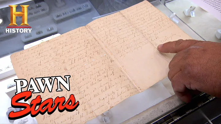 RARE (AND FAKE) 1791 Letter from George Washington (Season 8) | Pawn Stars