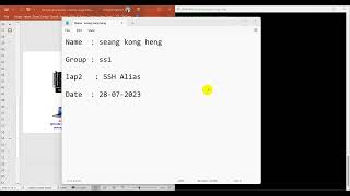 lab2  ssh alias