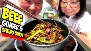 Choo's Favourite Beef Ginger and Spring Onion 🥩🥢🧆