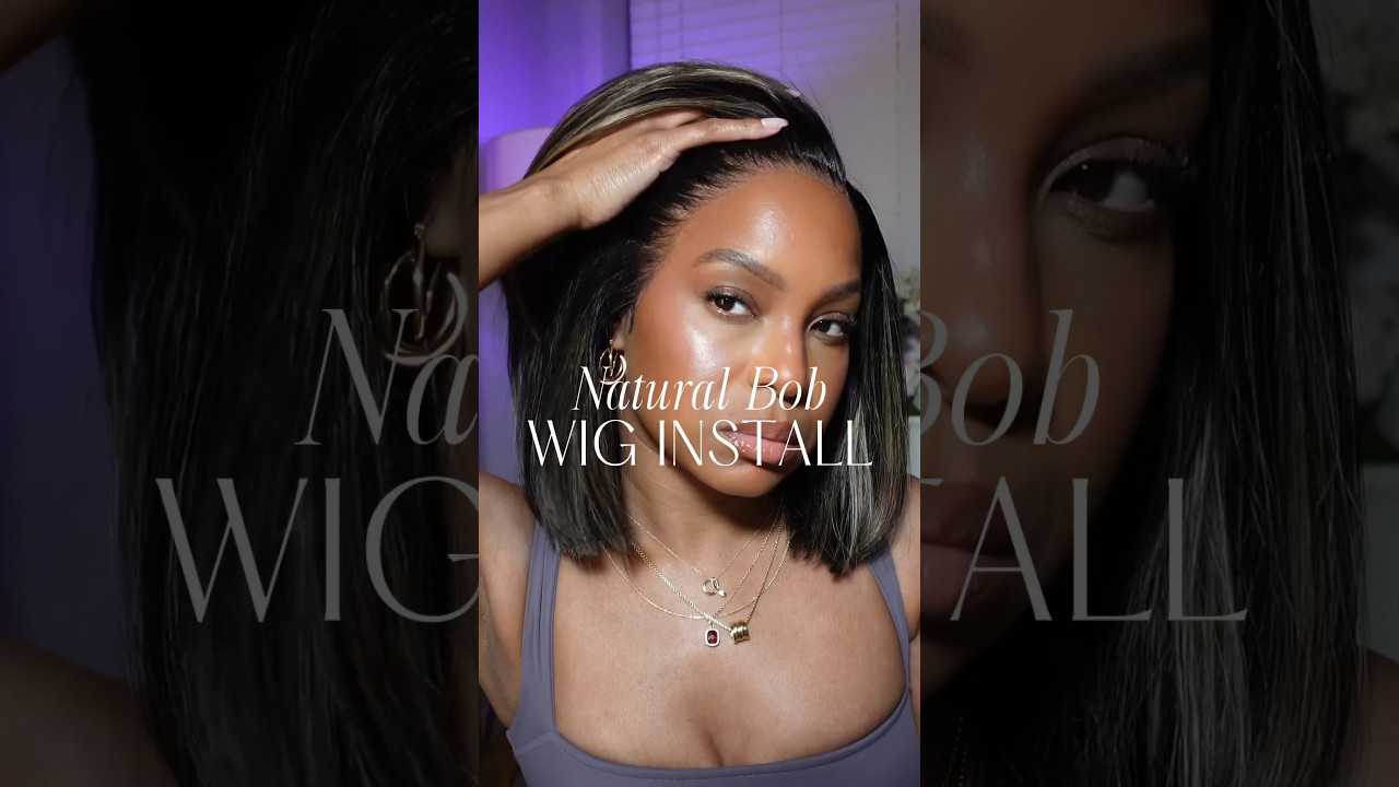 ✨$118 PRESTYLED & PREPLUCKED BOB WIG FOR BEGINNERS! 