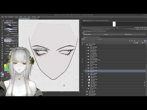 Vtuber SugataShin PSD file Walk-through - member-exclusive
