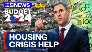 ‌$12 billion Federal Budget cash boost on fixing housing crisis | 9 News Australia