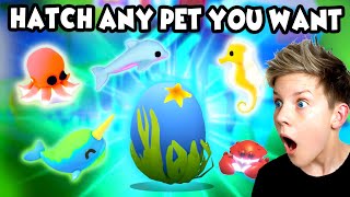 100% WORKING HACKS!! Get ANY OCEAN PET You Want in Roblox Adopt Me!