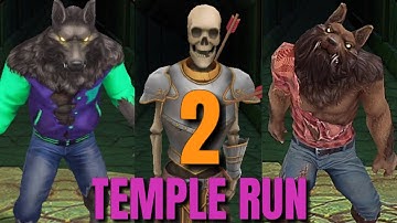 TEMPLE RUN 2 | Spooky Ridge | Sir Montague & Wolfman & Wolfman Howlin | Gameplay | GAME GREAT ASHOKA