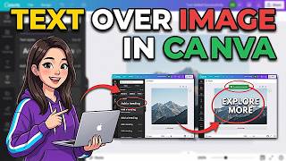 How To Add Text Over Image in Canva