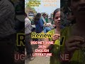 UGC NET JRF PAPER REVIEW ENGLISH LITERATURE#UGCNETENGLISHJUNE2026CUTOFF#UGCNETJUNECYCLERESULT#REVIEW