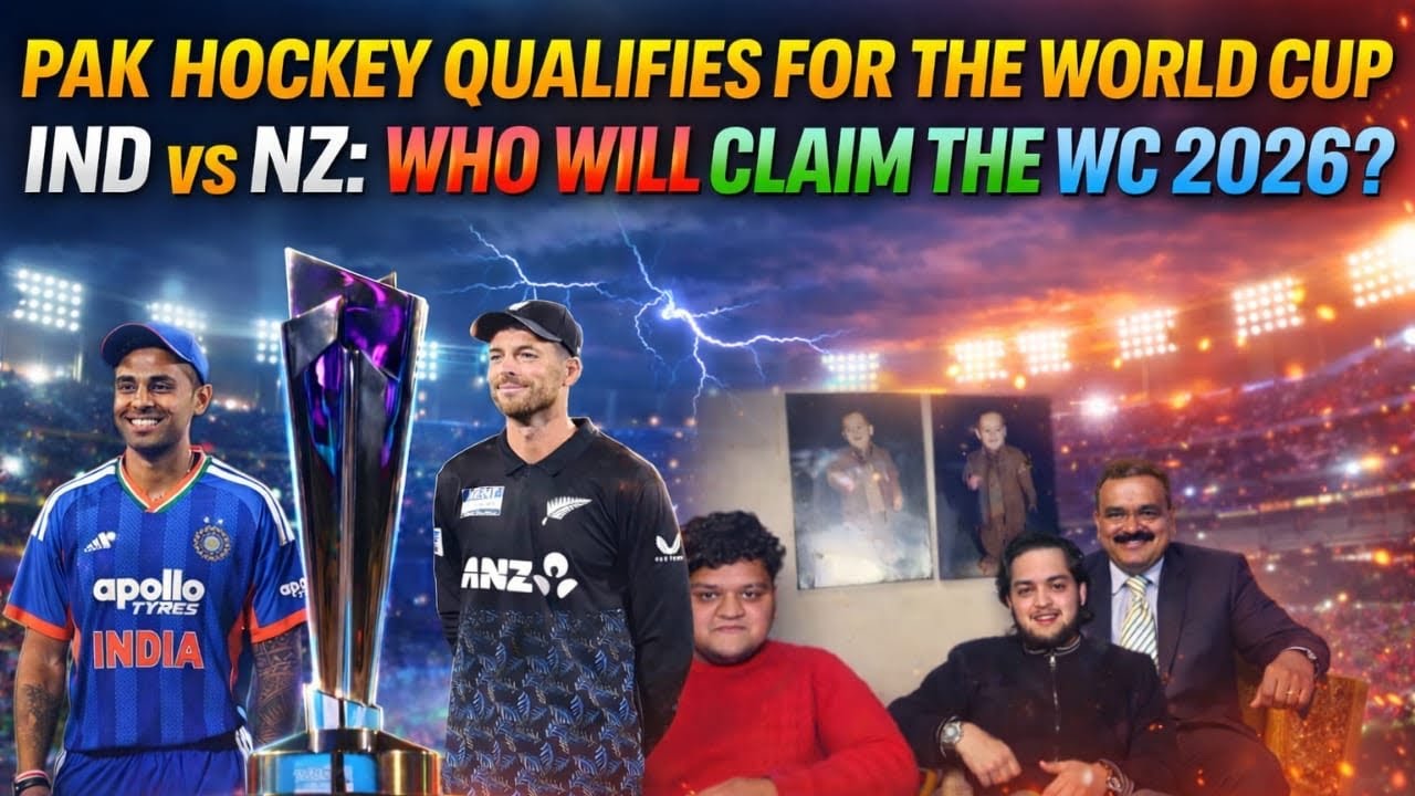 Pak hockey qualifies for the World cup , Ind Vs Nz who will claim the Wc 2026?
