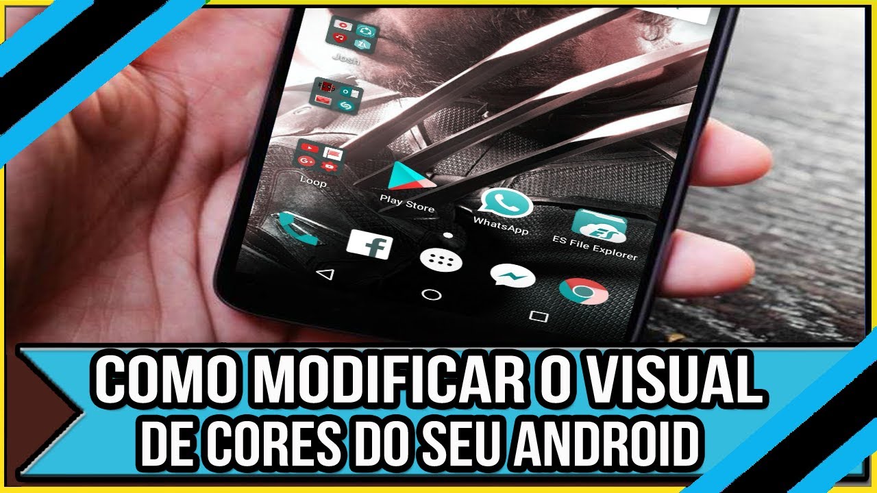 Como Mudar A Cor Do Plano De Fundo Do Celular?