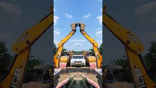 Bolldozer jcb escort road roller video 🚜🚜🚜#jcbvideo #truck #jcb #horn #jeep #tractor #trending