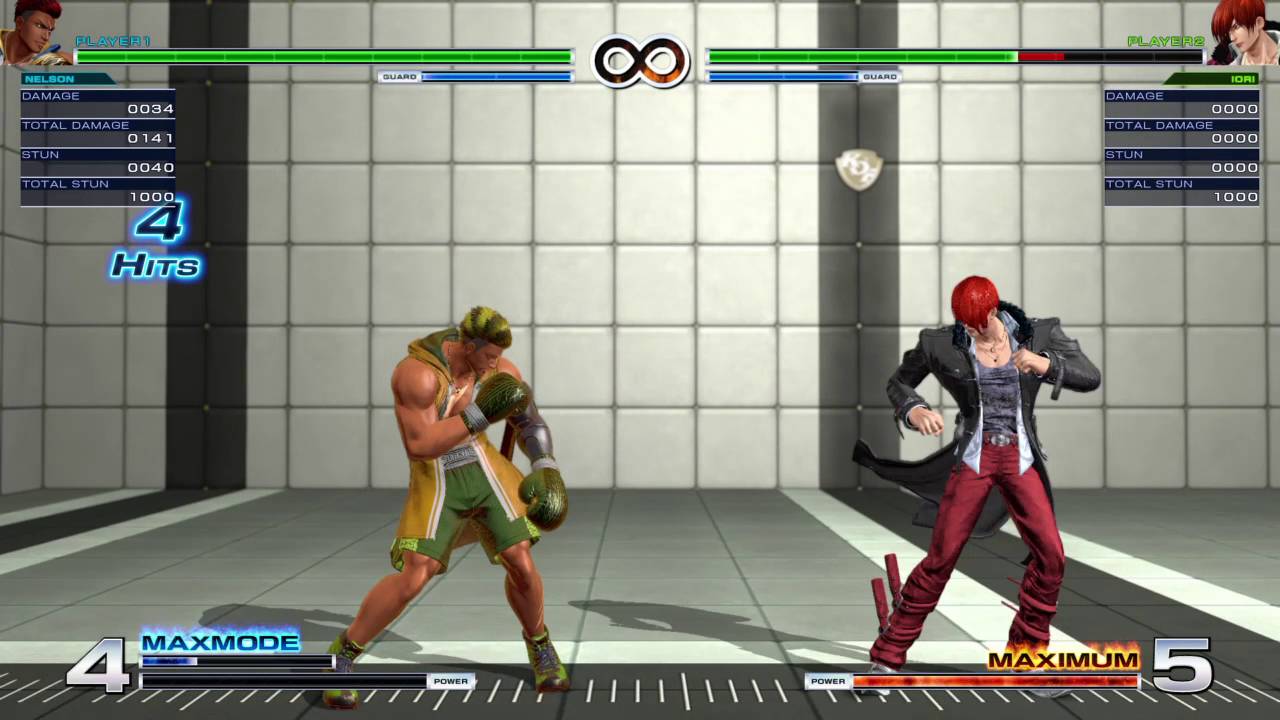 KoF XIV Demo Ver. Nelson Max Mode Mixup Options