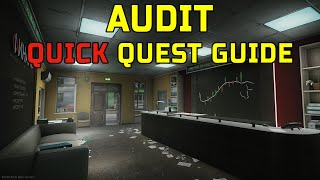 Audit Tarkov Quest Guide - Ragman Streets of Tarkov Task