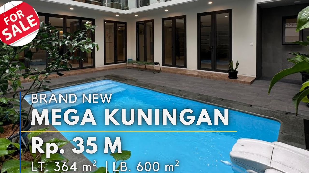 BEST OFFER RUMAH MEWAH DI MEGA KUNINGAN JAKARTA DALAM KOMPLEK ELIT | SIAP HUNI