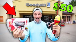 $50 GoodWill Fishing Challenge (Crazy Finds!)