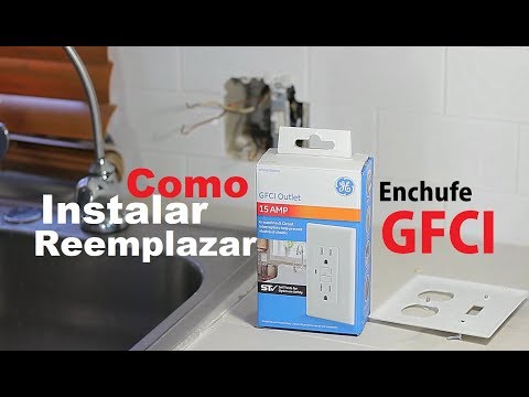 Video: ¿Cómo reemplazo un tomacorriente GFCI?